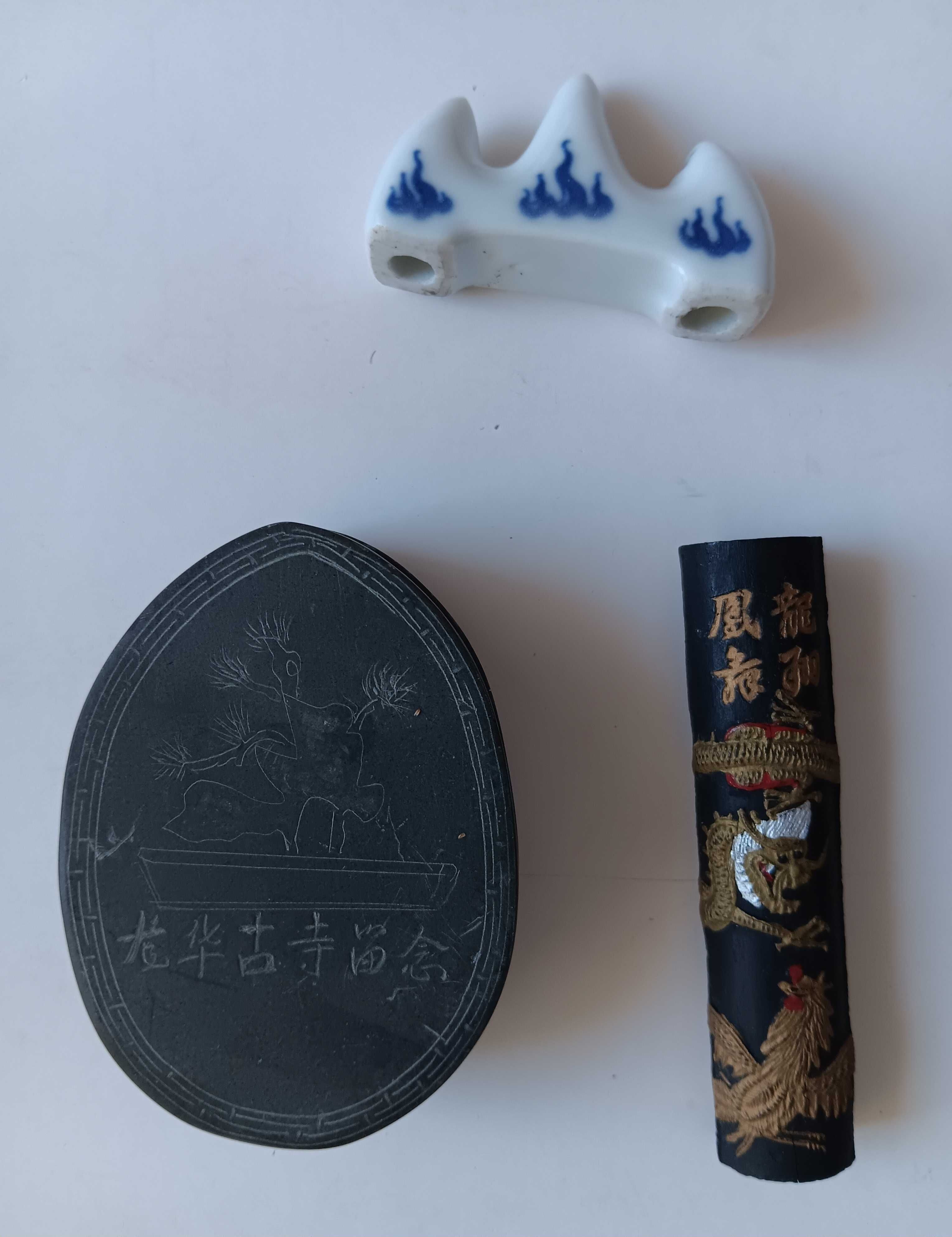 Pintura Oriental Chinesa - Carimbos - Tinteiros - Tinta da China