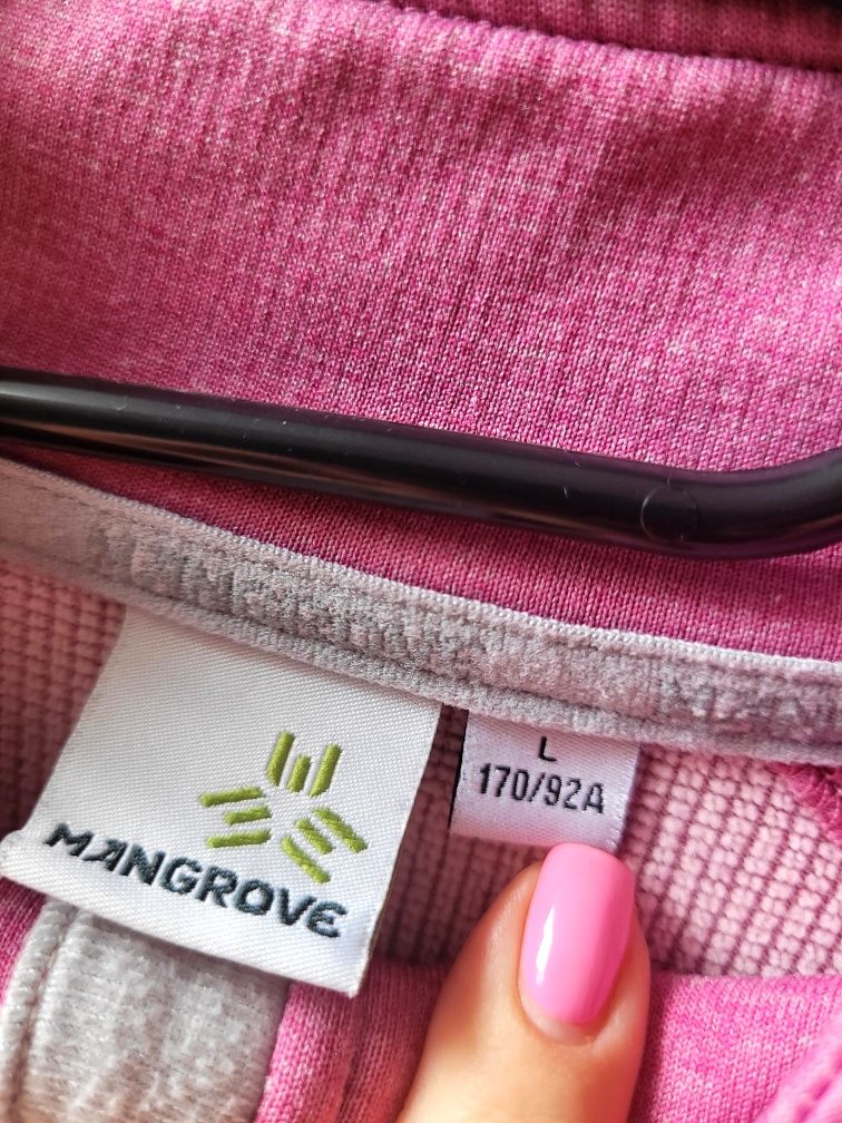Bluza sportowa różowa Mangrove rozmiar L