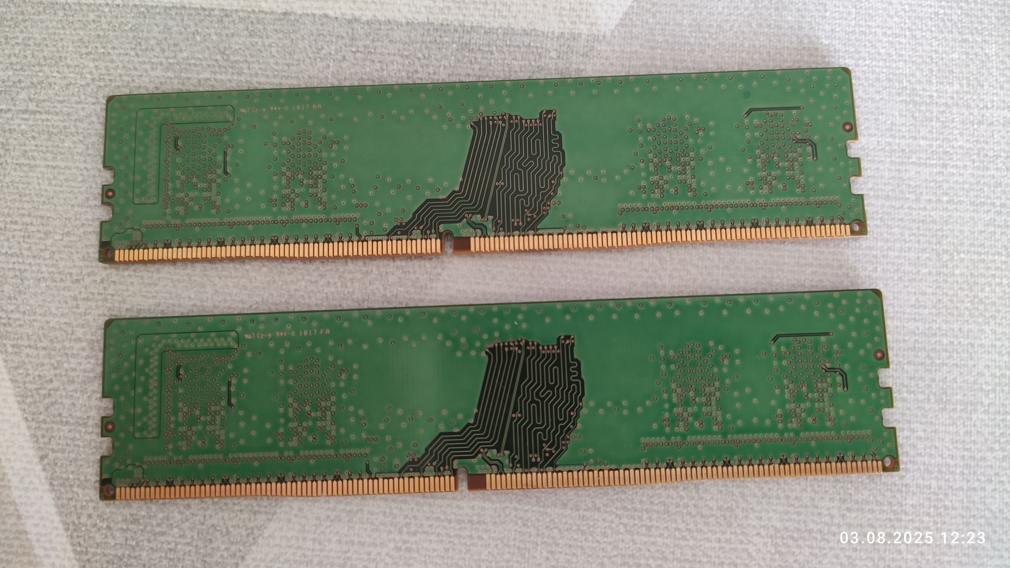 Pamięć RAM Samsung DDR4 zestaw 4+4 gb.
