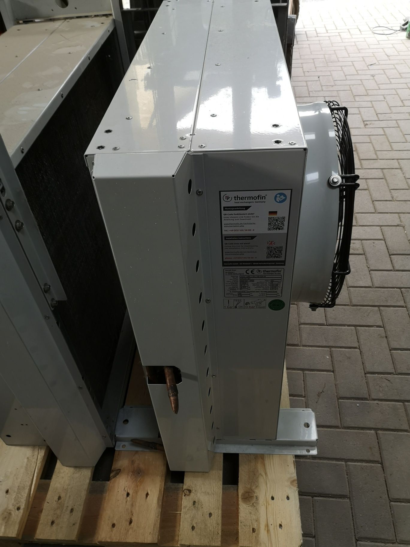 Skraplacz chłodniczy THERMOFIN 13Kw