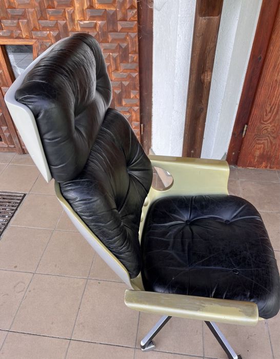 Giroflex Martin Stoll fotel do biurka space age. Lata 70-te