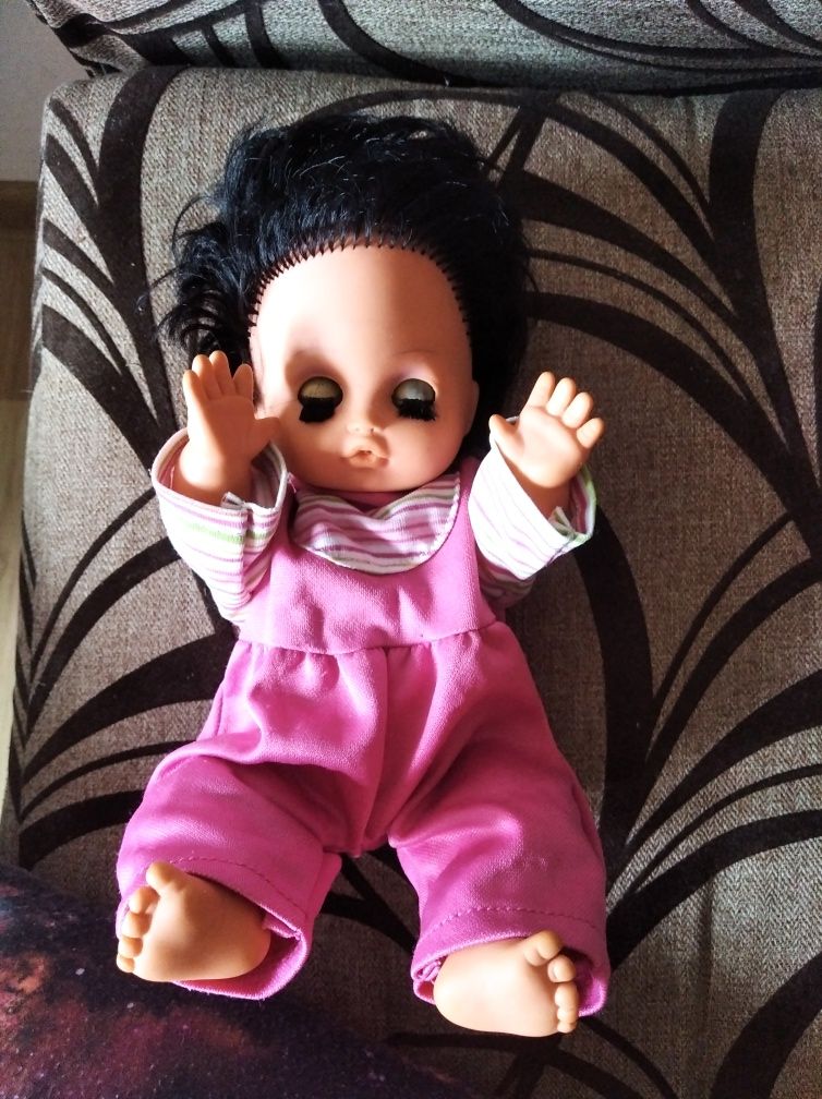 Красивая кукла ГДР Бигги 27 см брюнетка