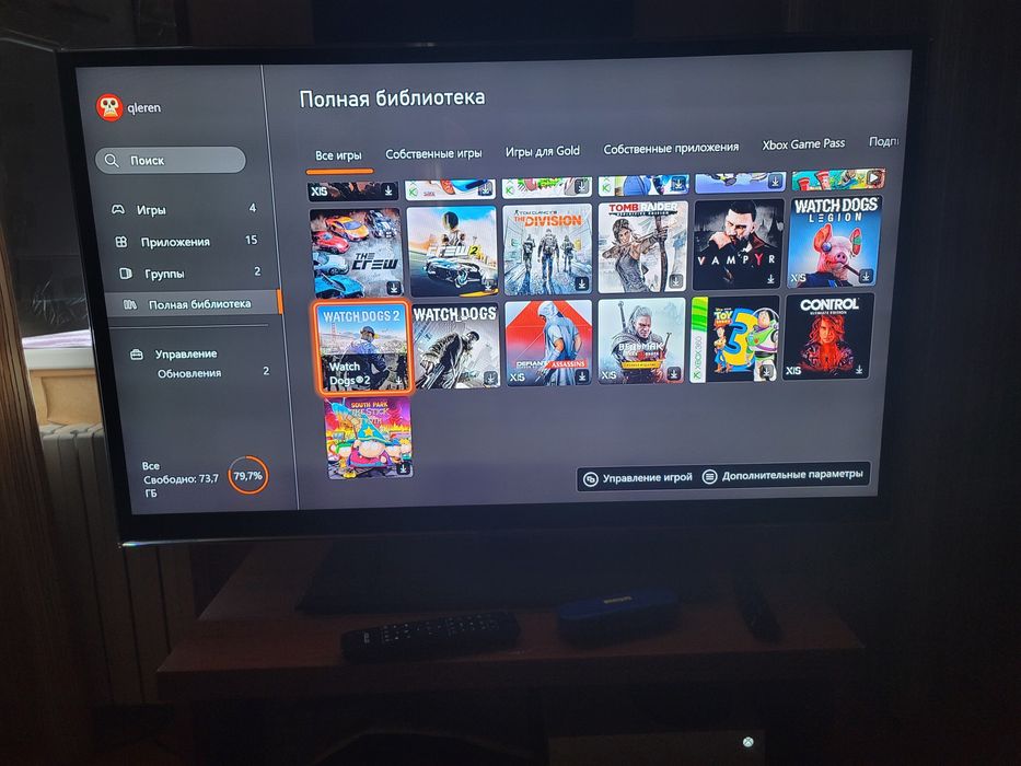 xbox series s + аккаунт 55 купленых игр