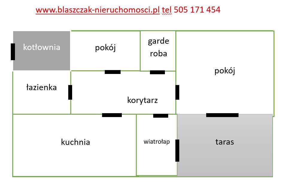 Dom 2 pokoje budynek gosp Ostrówek Klembów PKP