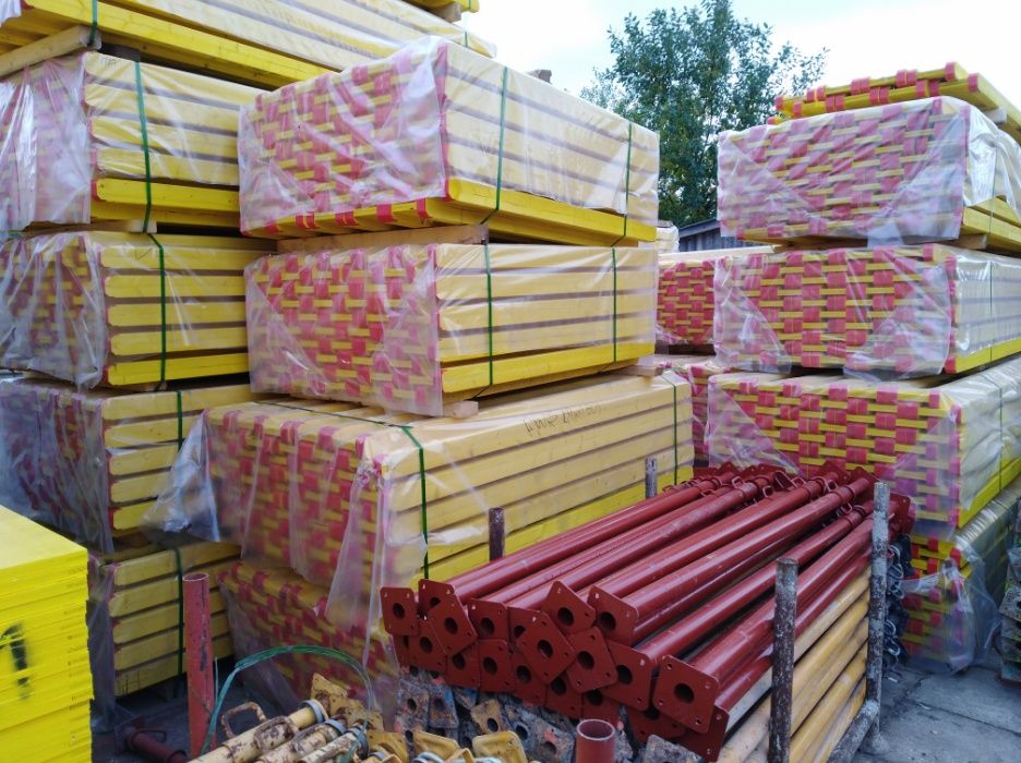 Podpory budowlane stemple metalowe dźwigar H-20 szalunki stropowe