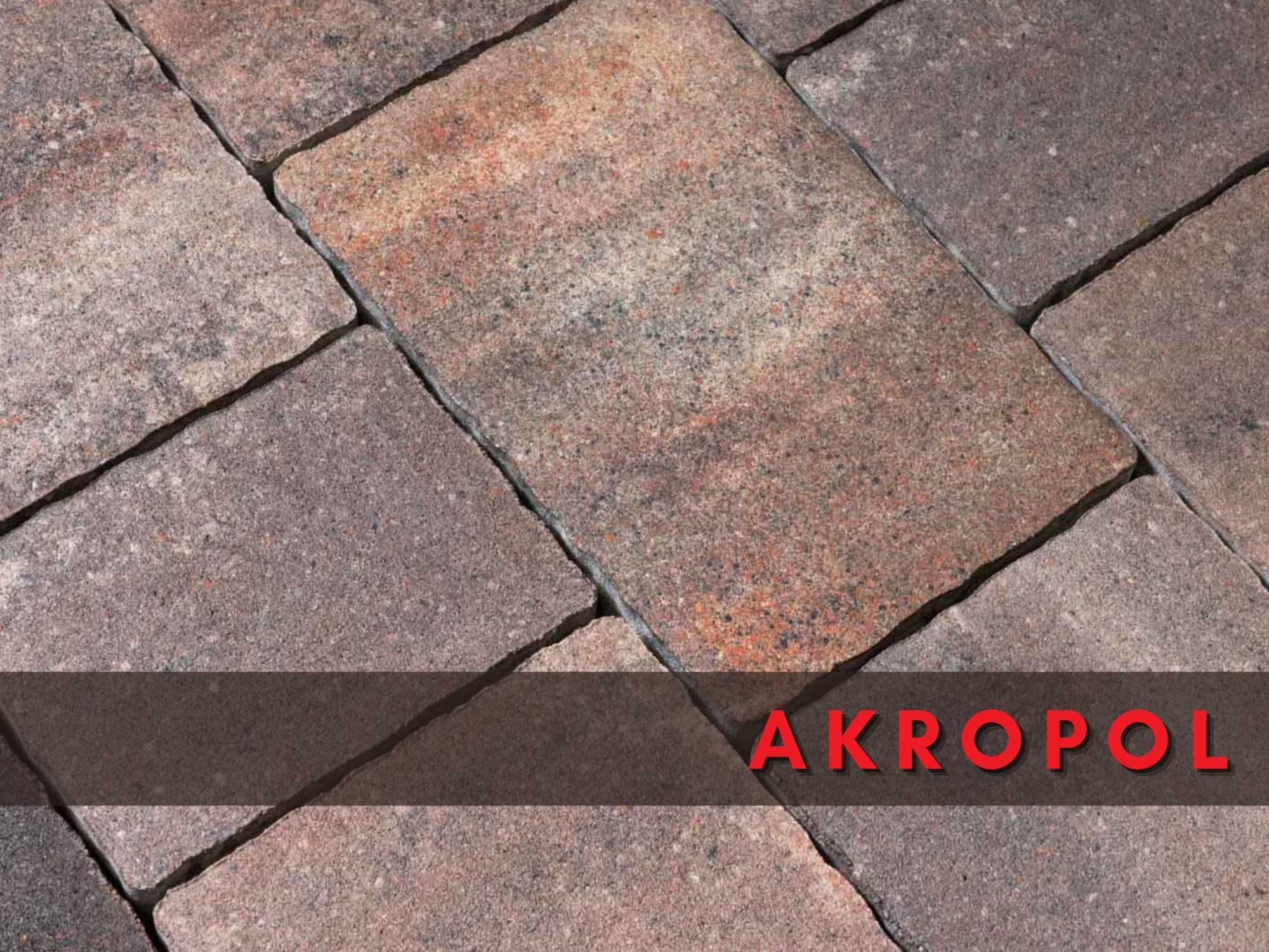 Kostka brukowa colormix 6 "AKROPOL" BRUKDOM / Lublin