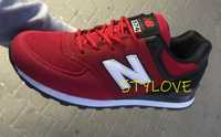 New Balance 574. Rozmiar 46. Czerwone. NAJTANIEJ