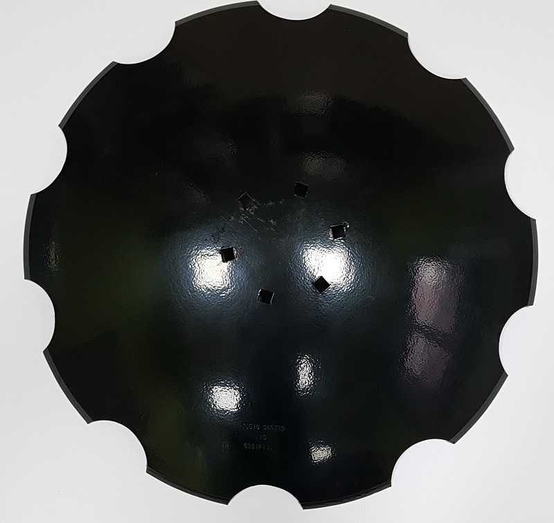 Talerz uzębiony 510mm Z10 6otw. 122mm gr.4mm