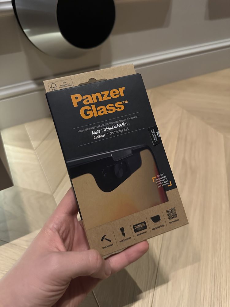 Szklo hartowane iphone 13 pro max PanzerGlass