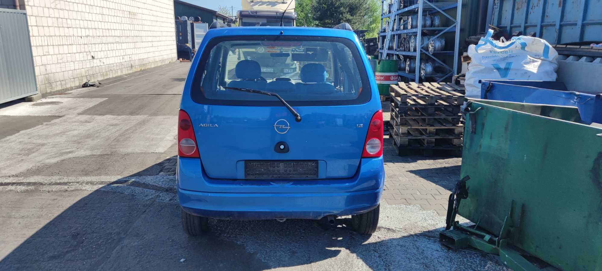 Opel Agila A 03r 1.2 Wszystkie Części Lakier Z291 Silnik Zderzak Klapa
