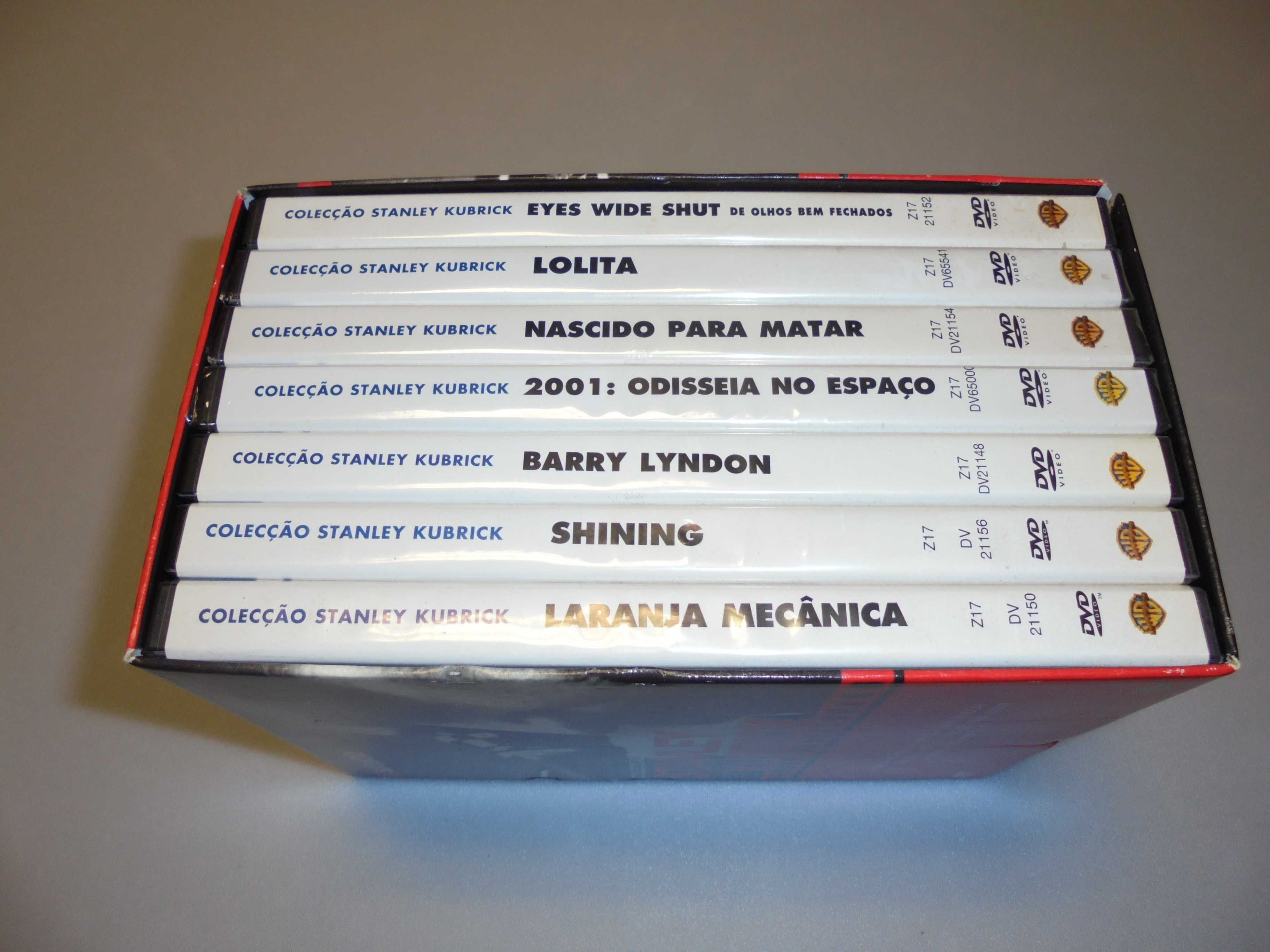 Coleção de DVD's Stanley Kubrick
