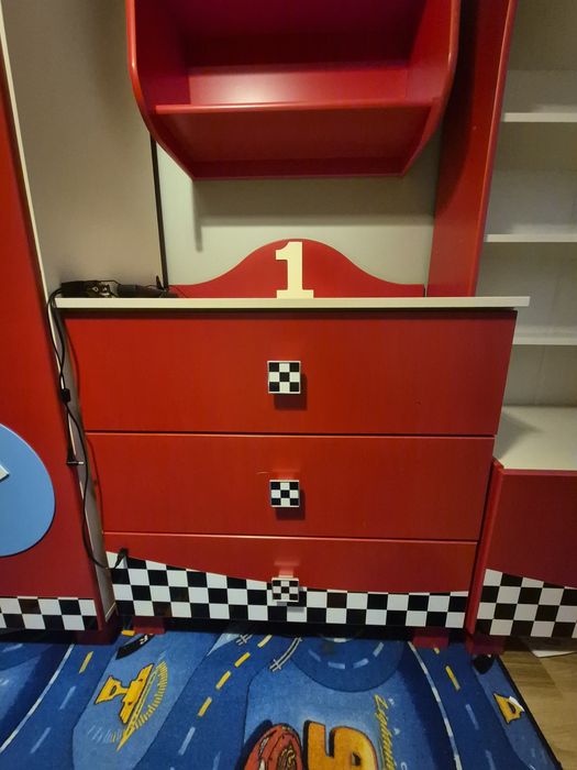 Meble dla chłopca Formuła 1 Super Speed BabyBest dziecięce