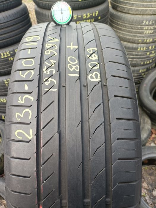 B069- 1 sztuka 235/50r19 Continental ContiSportContact 5 z 2019r 5.4mm