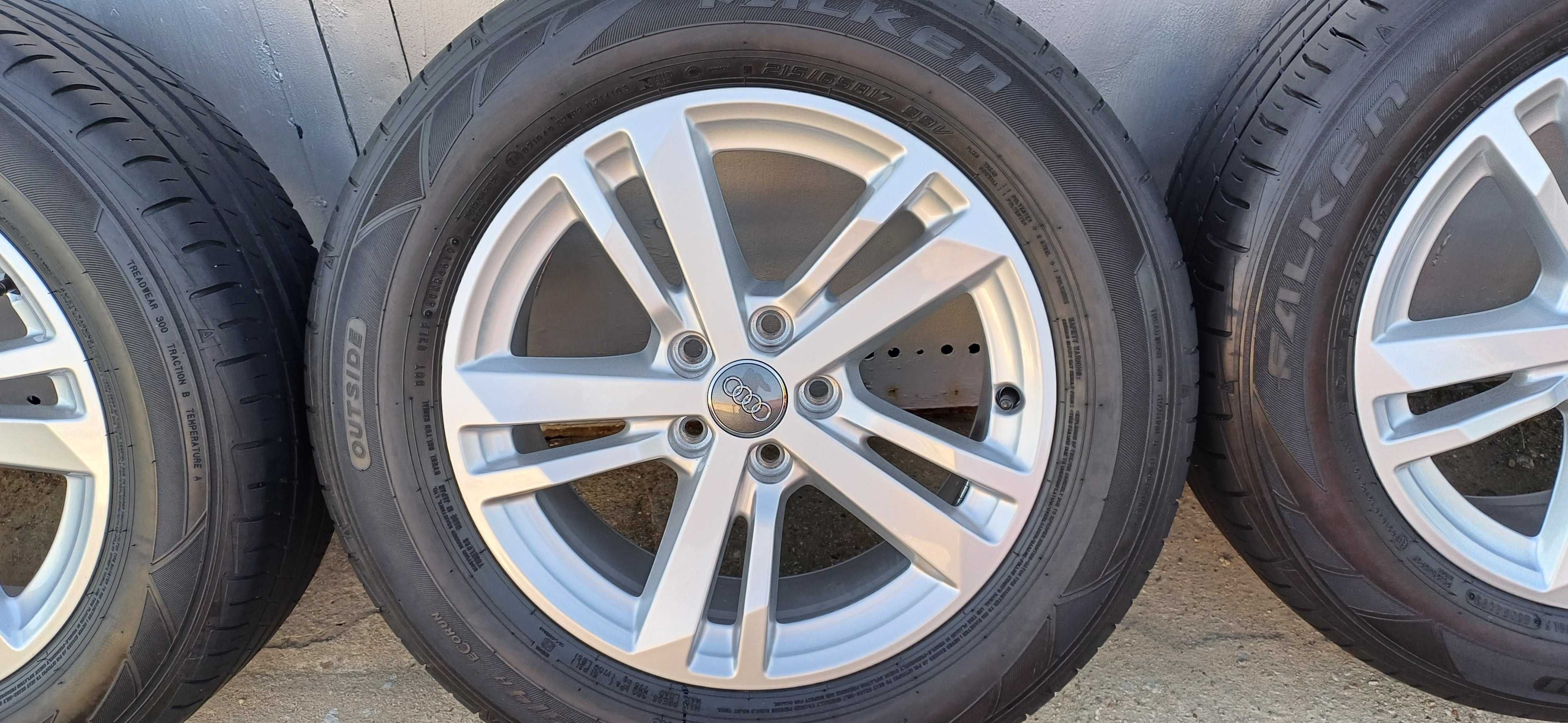 Koła Felgi Audi 5x112 ORG. Ronal. Falken 215/65/R17 Q3, Q5