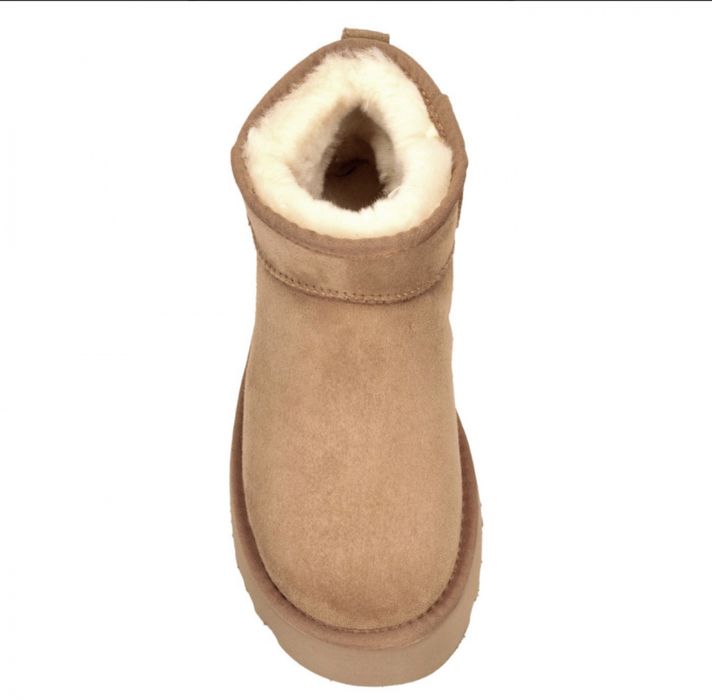Оригінал угги australia ugg classic ultra mini platform chestnut 41роз