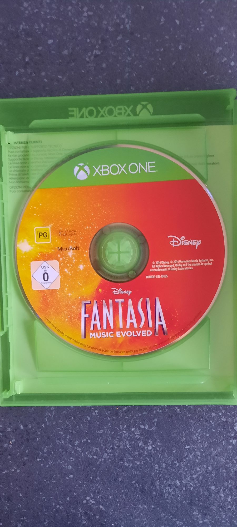 Disney Fantasia Music xbox one kinekt