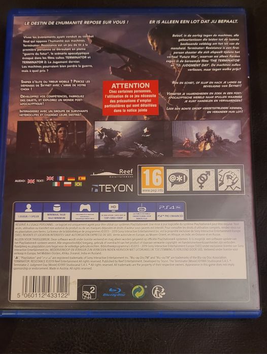 Terminator Resistance ps4