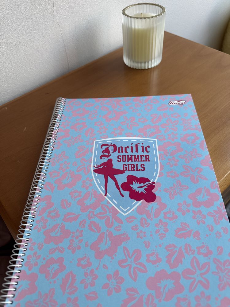 Caderno A5 linhas
