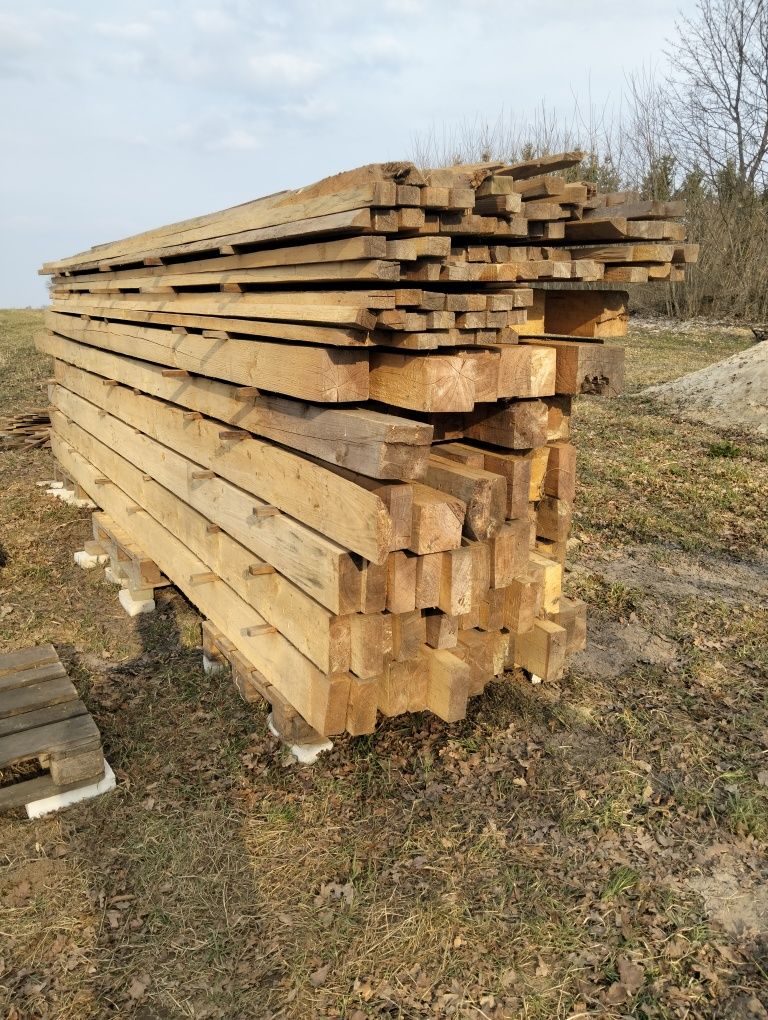Krokwie, słupy, łaty swierk