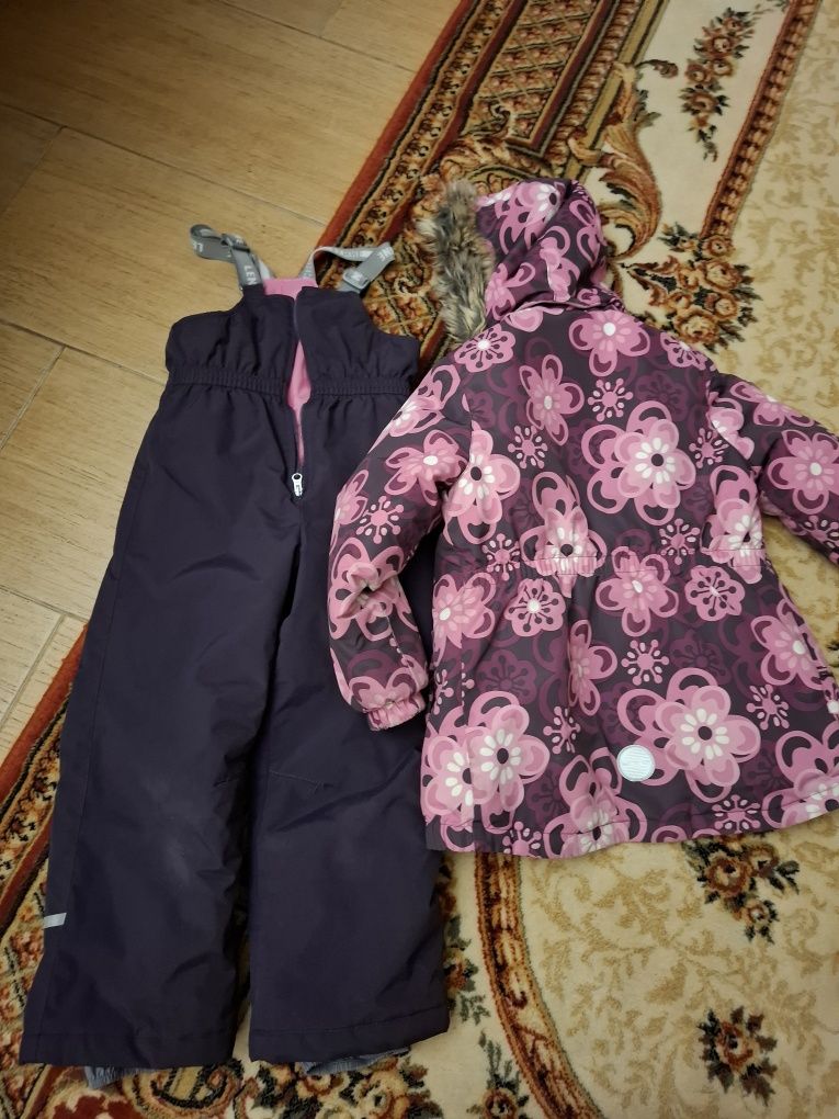 Зимняя куртка, комбинезон Lenne, сапоги, Benetton