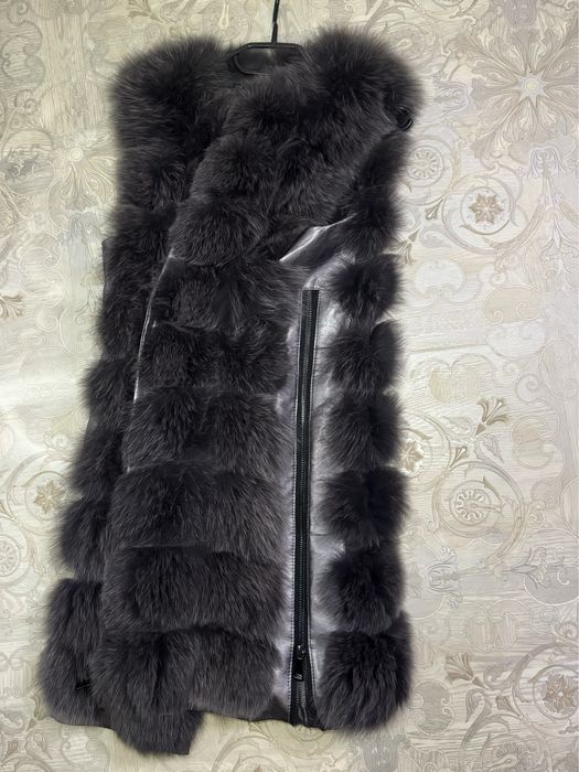 Меховая жилетка, полушубок