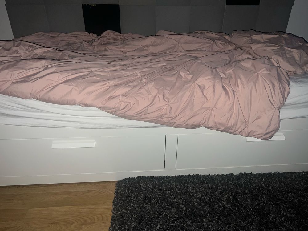 Łóżko Ikea Brimnes Stan bardzo dobry