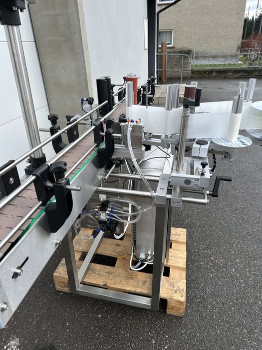 Etykieciarka z boxem / roto / NOWA / doOkrągłych / Etykietarka