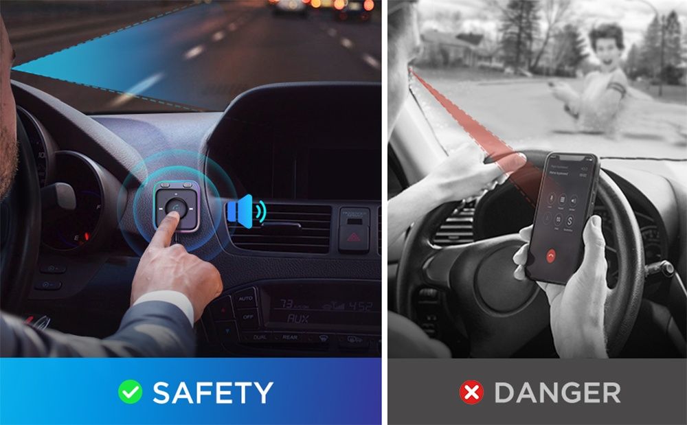 JOYROOM Adaptador Bluetooth para carro Aux. (Artigo Novo)