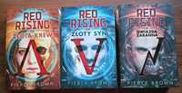 RED RISING *T.1-3* Pierce Brown -UNIKAT -jak NOWE