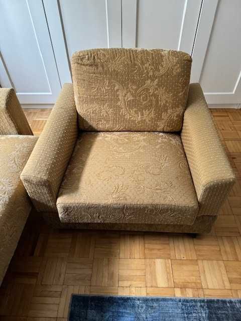 Zestaw wypoczynkowy sofa + 2 fotele