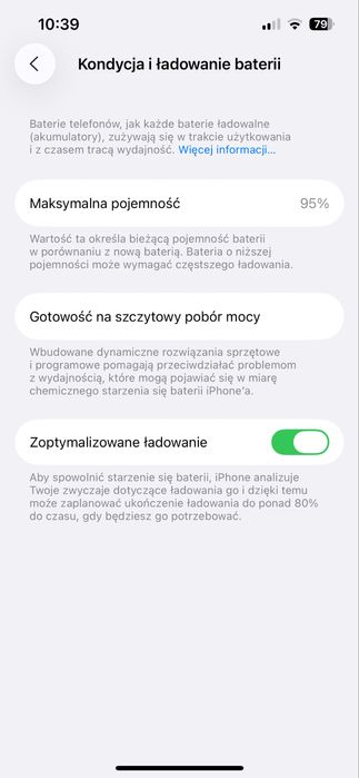 Iphone 13 128gb 95% gwarancja