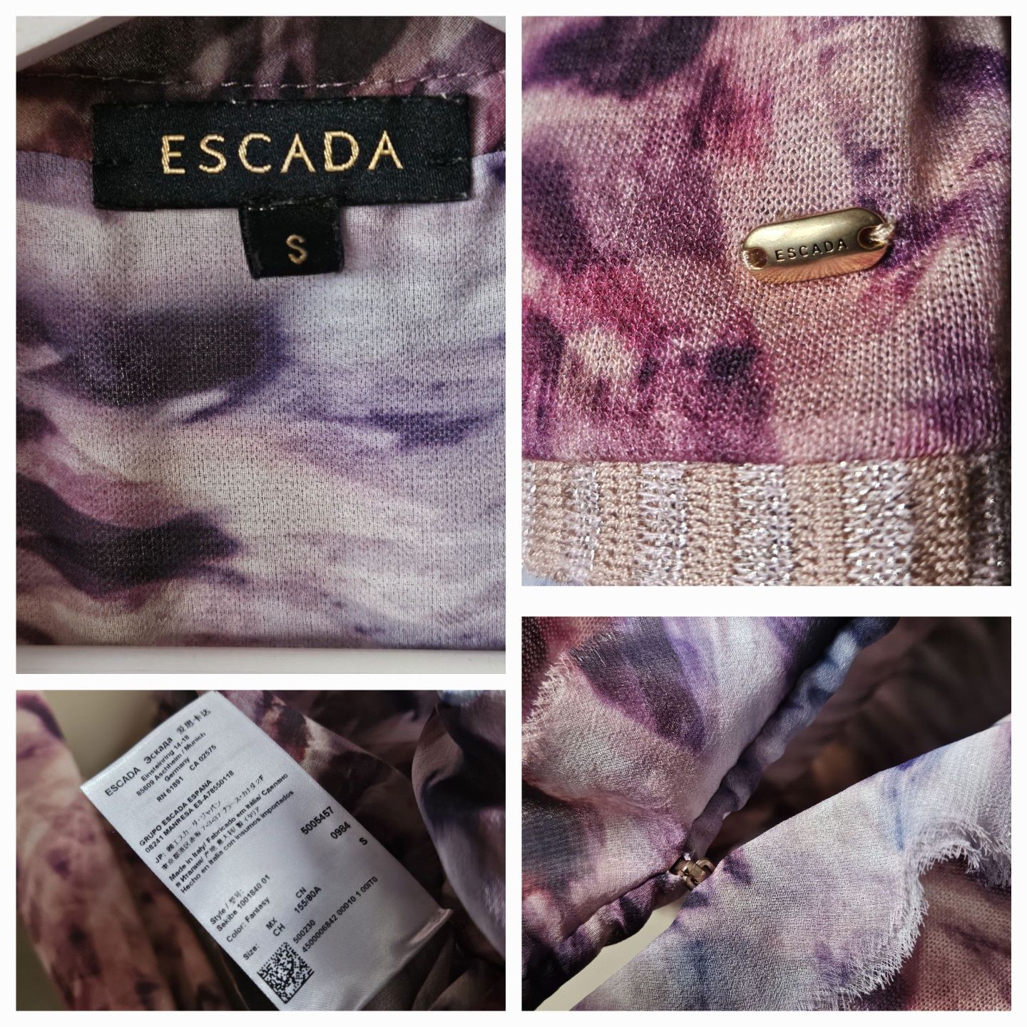 Escada sweter rozmiar S/M