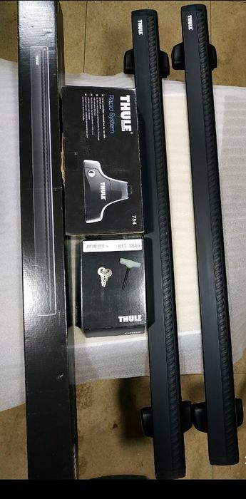 Thule WingBar Black 127+Rapid 754+Kit 1849 Toyota C-HR