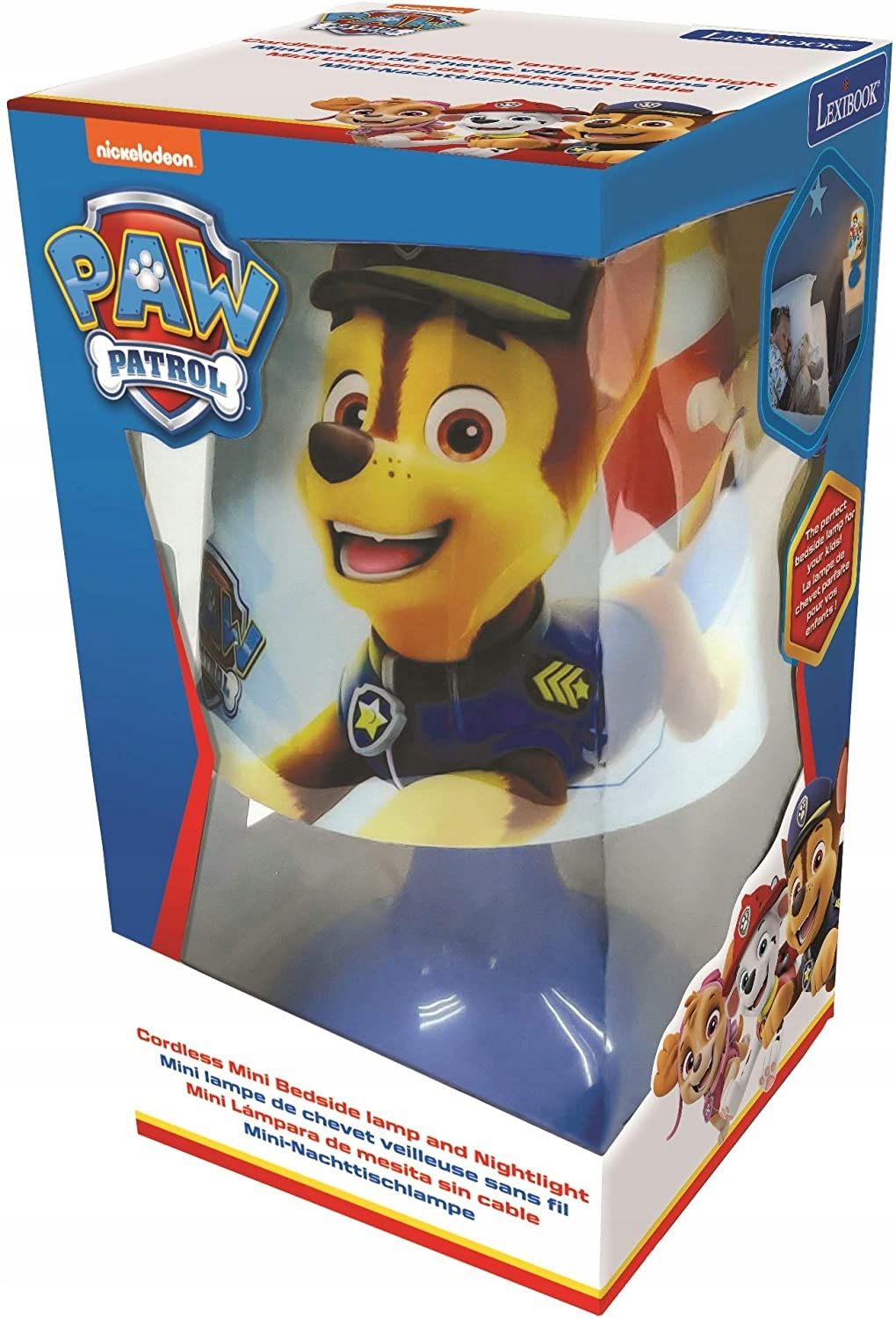 Lampka Nocna Paw Psi Patrol Na Baterie Lampa Kolor