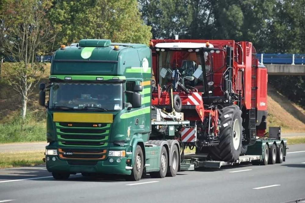 Оренда низькорамного трала / доставка спецтехніки та негабариту