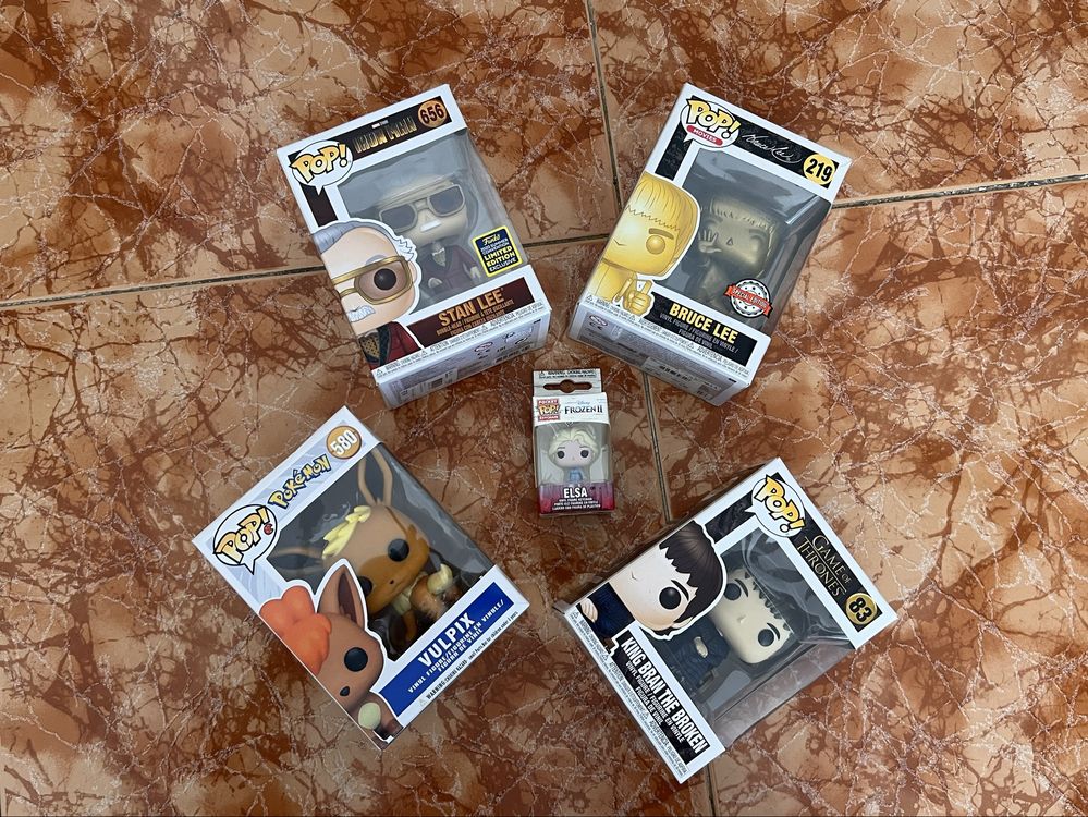 POPs kit 30€, 1 pop 7,5€ NOVOS
