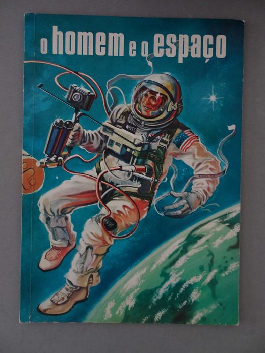 Caderneta de cromos vazia O Homem e o Espaço