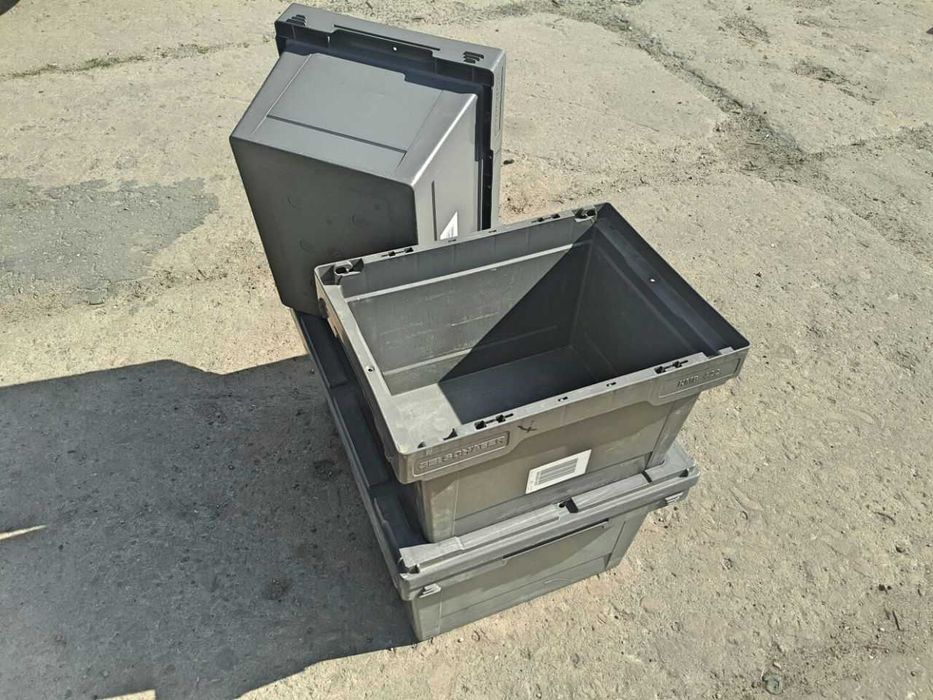 ящики для складу, палетні стелажі, поличкові, полочные, нові та бу