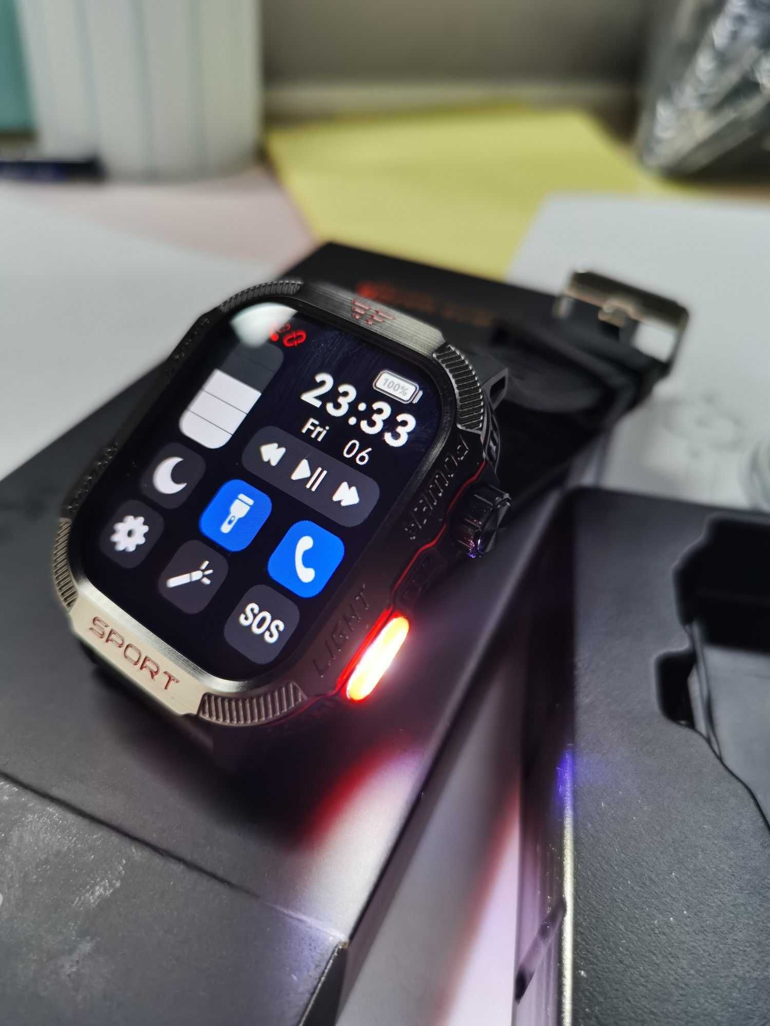 Смарт часы: LIGE. HT29. NFC. Compass. LED-фонарик.