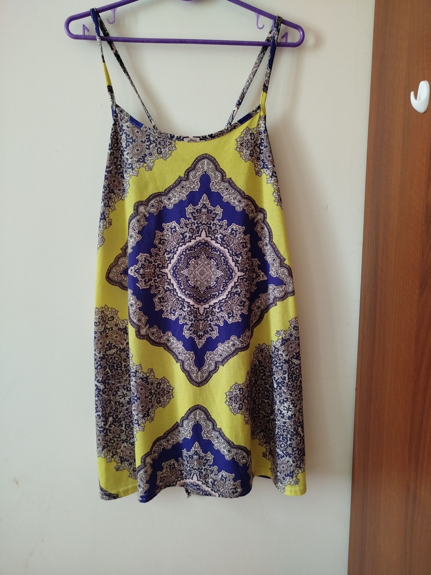 Tunika Sukienka Boho Etno Hippie Mandala