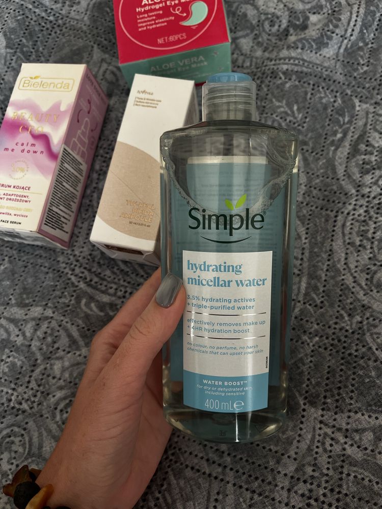 Продам набір косметики Simple, Bielenda, Isntree, Môndsub