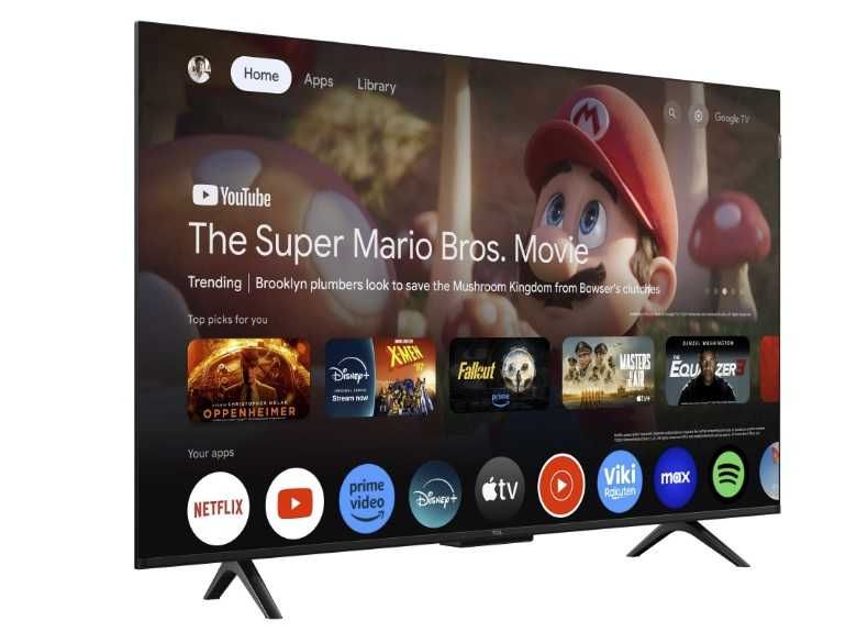 Telewizor TCL 43QLED780K:4K UHD, Smart:Google TV. Game Master HDMI 2.1