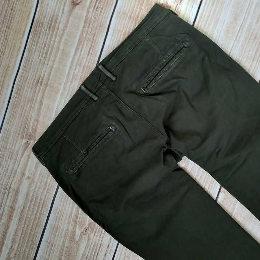 SELECTED HOMME Męskie Spodnie Chinosy Rozmiar 34/34 PAS 86 CM KHAKI