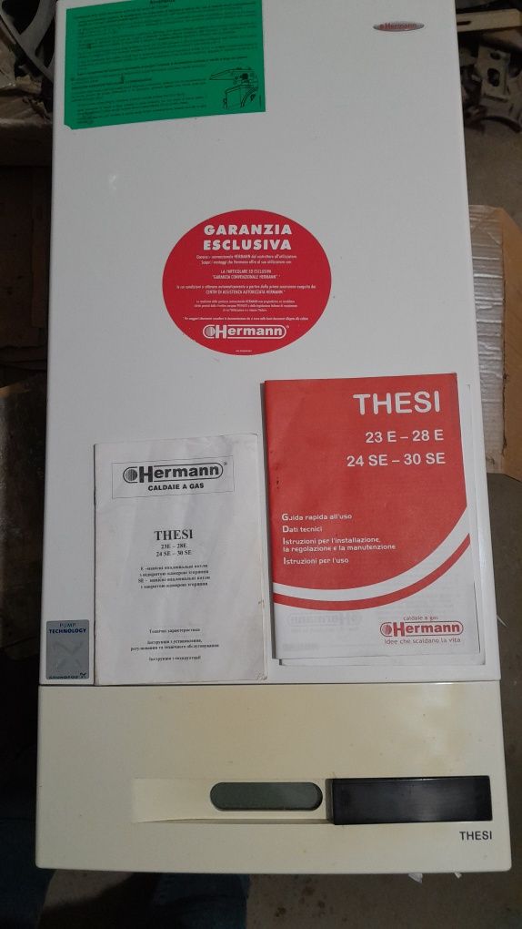 Продам газовий 2х контурний котел Hermann Thesi 24 se