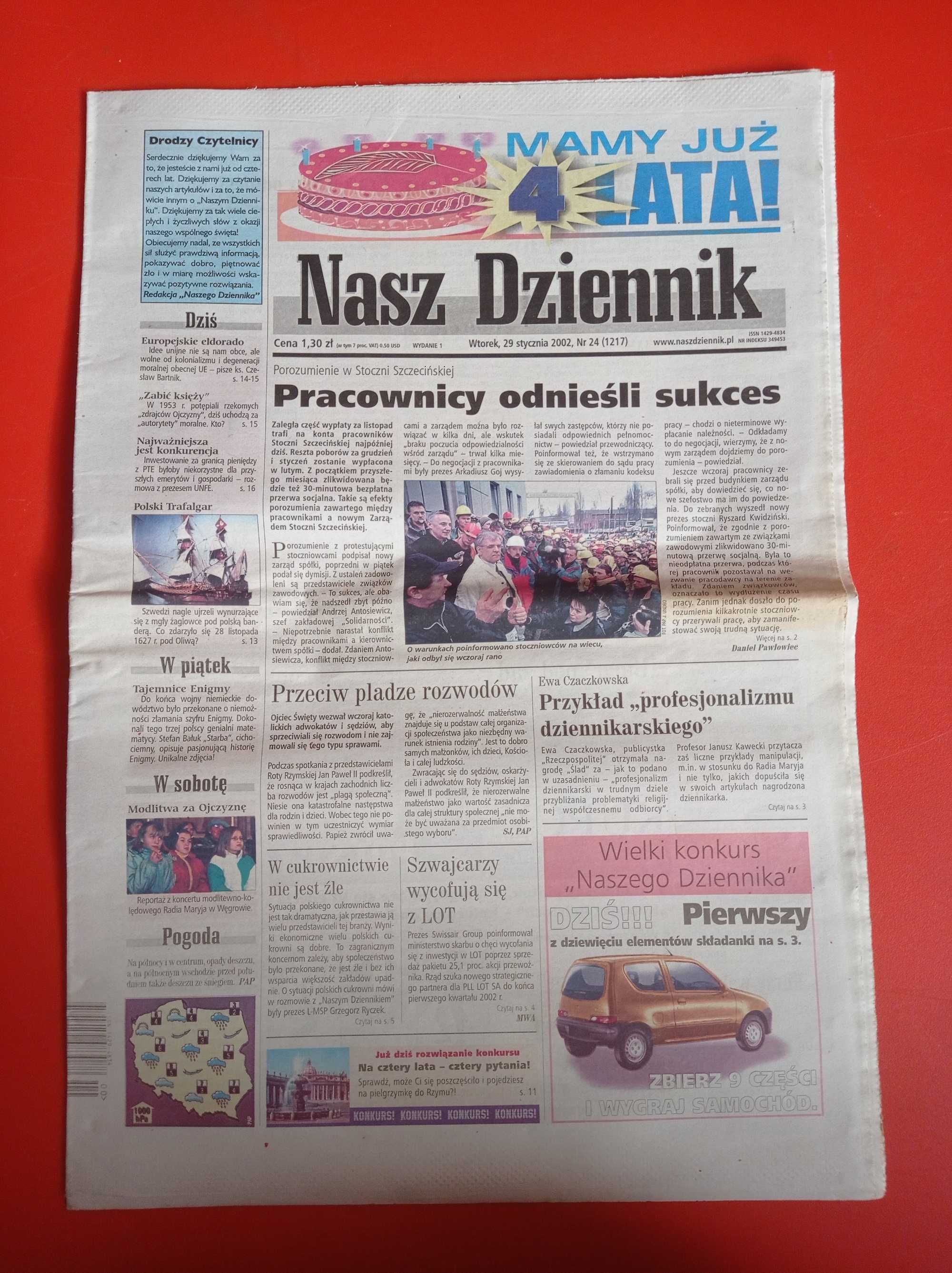 Nasz Dziennik, nr 24/2002, 29 stycznia 2002