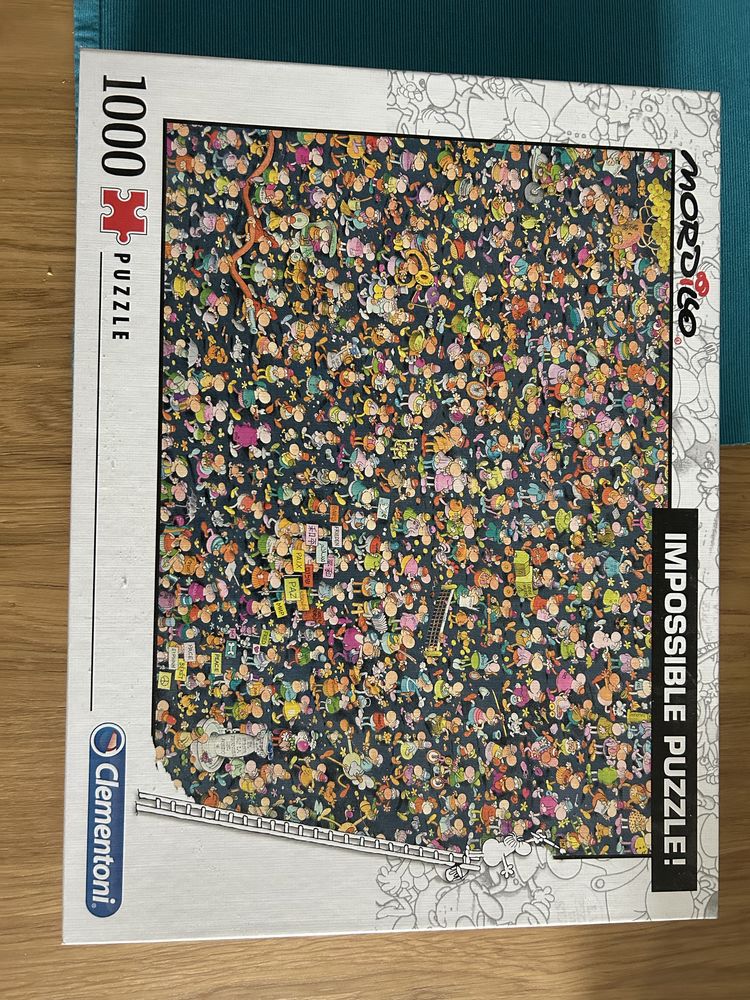 Puzzle 1000 szt kompletne