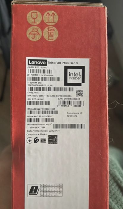 Lenovo P16s Gen3