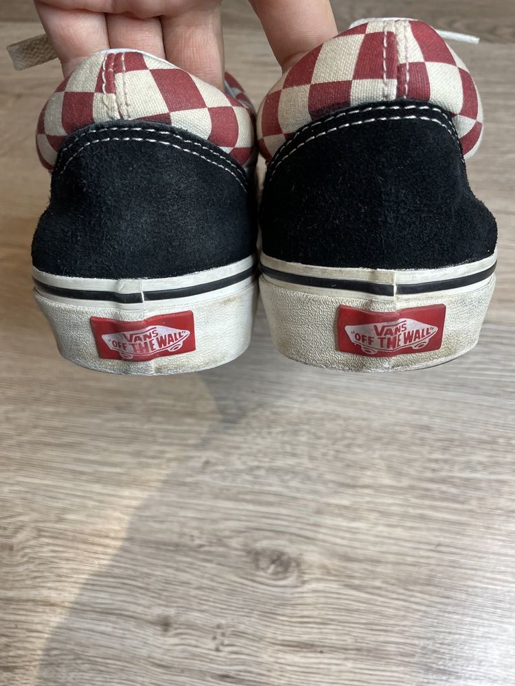 Trampki Vans w kratę 42,5 unisex