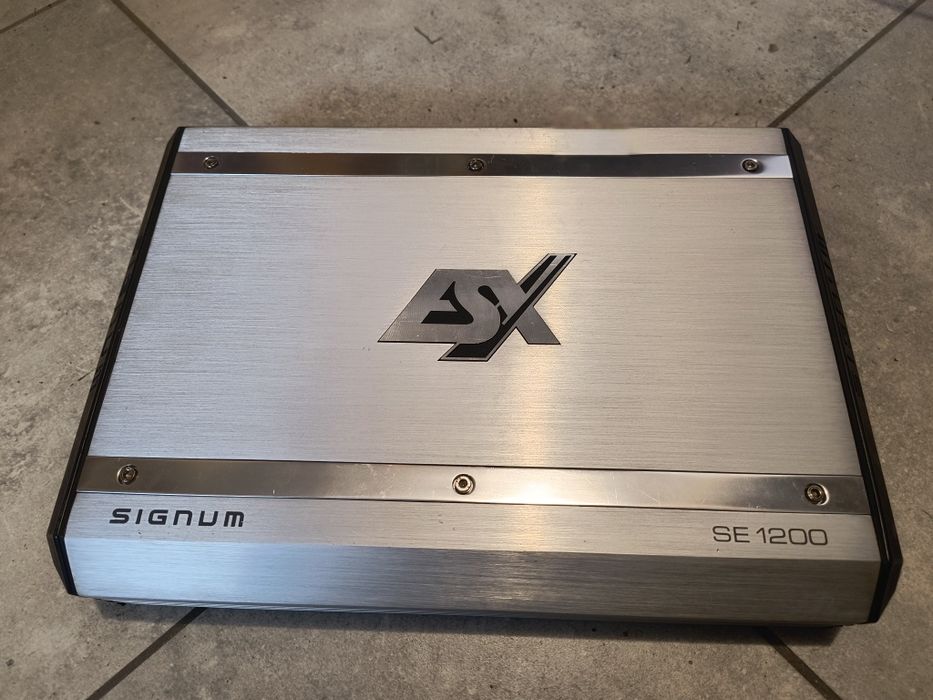 Esx signum se 1200 monoblok wzmacniacz samochodowy