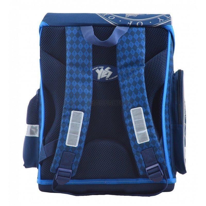 Рюкзак шкільний каркасний ортопедичний yes h-26 oxford 19л (555086)